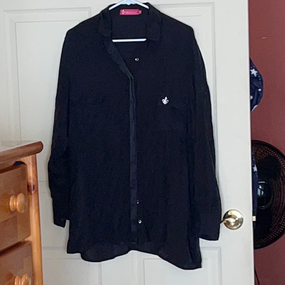 Dudalina Blouse black used in excellent condition